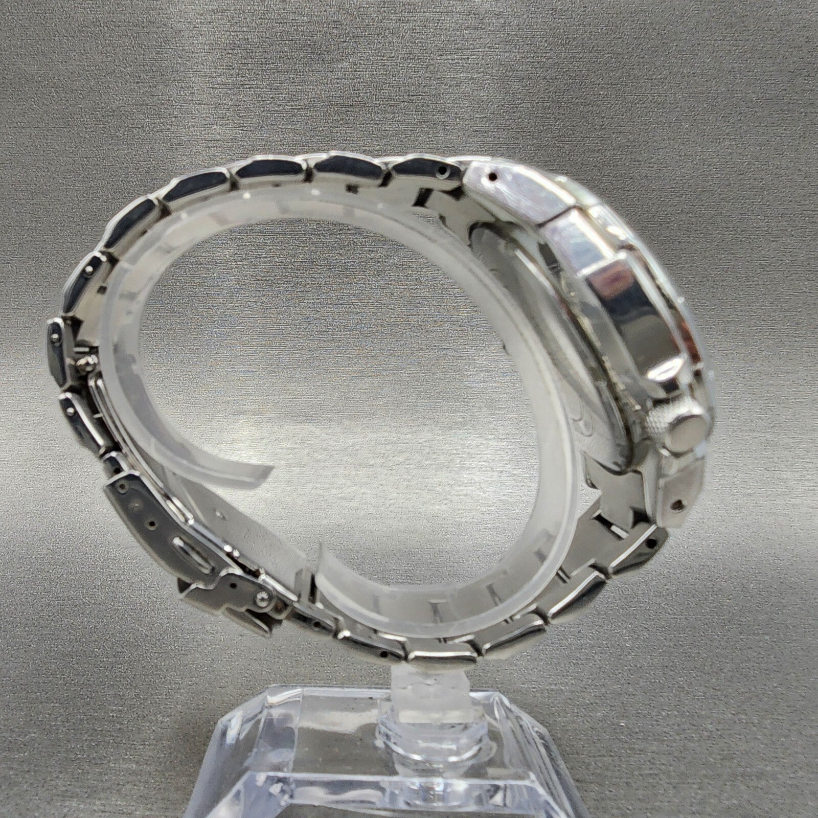 Casio Edifice Chronogrpah Watch Men 46mm White Dial Steel Round EF535DJ New Bat8