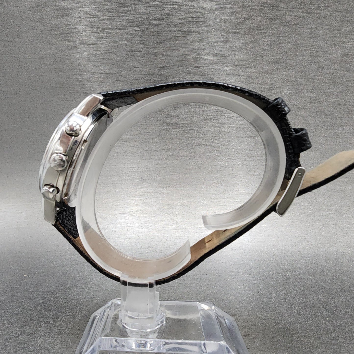 Skagen Chronograph Watch Women 39mm White Dial Silver Tone Oval New Battery6