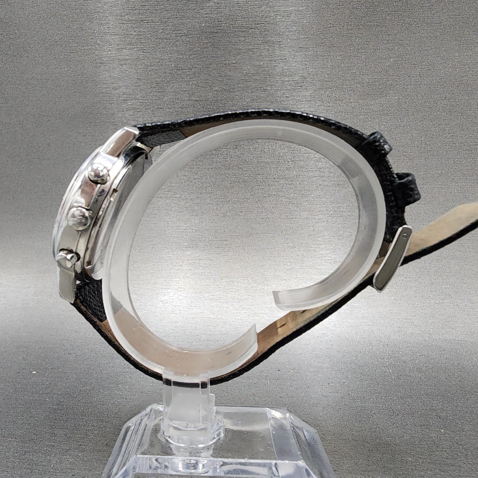 Skagen Chronograph Watch Women 39mm White Dial Silver Tone Oval New Battery6