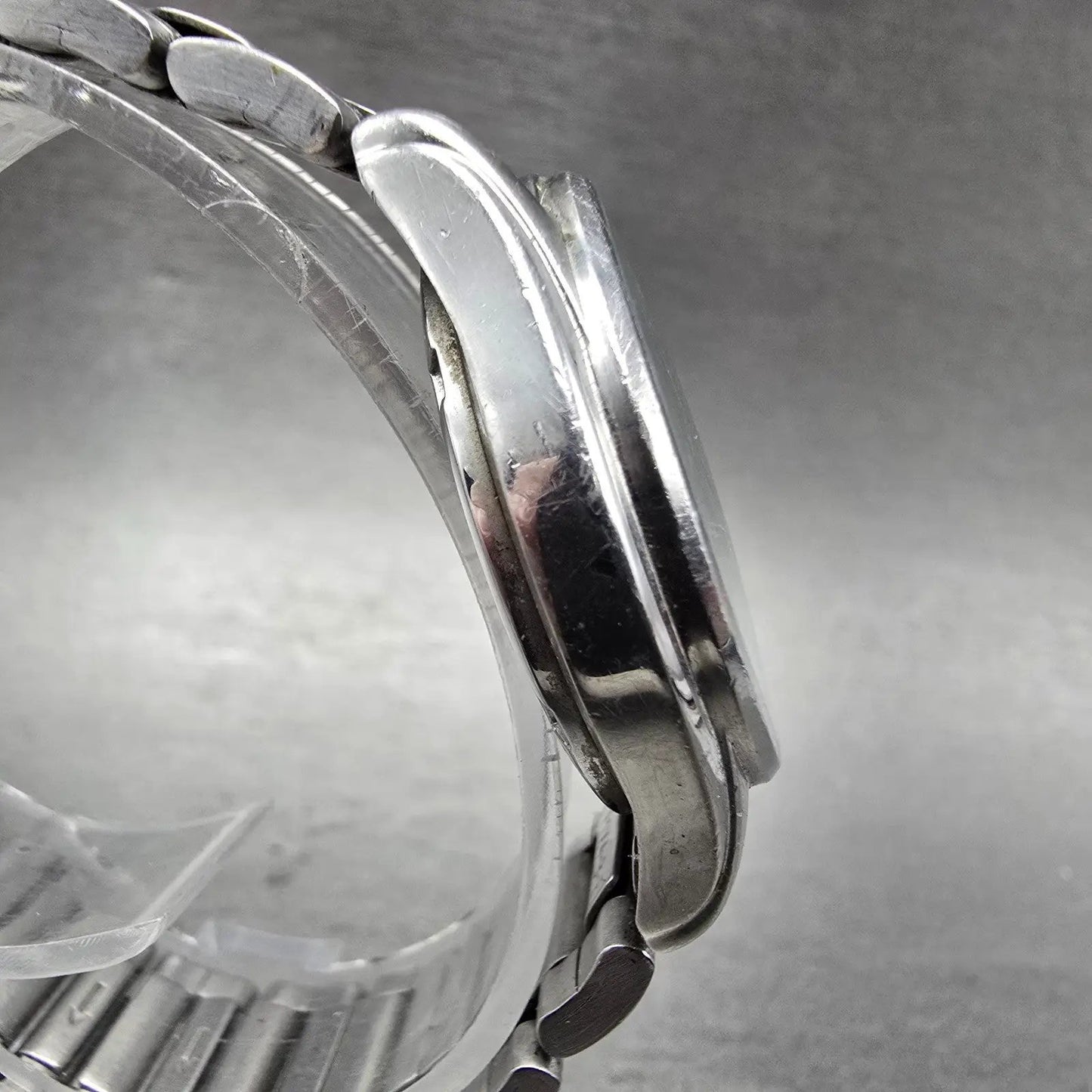 Seiko Alba Watch Men 33mm Black Dial Silver Tone Round V501-0EN0 New Battery3