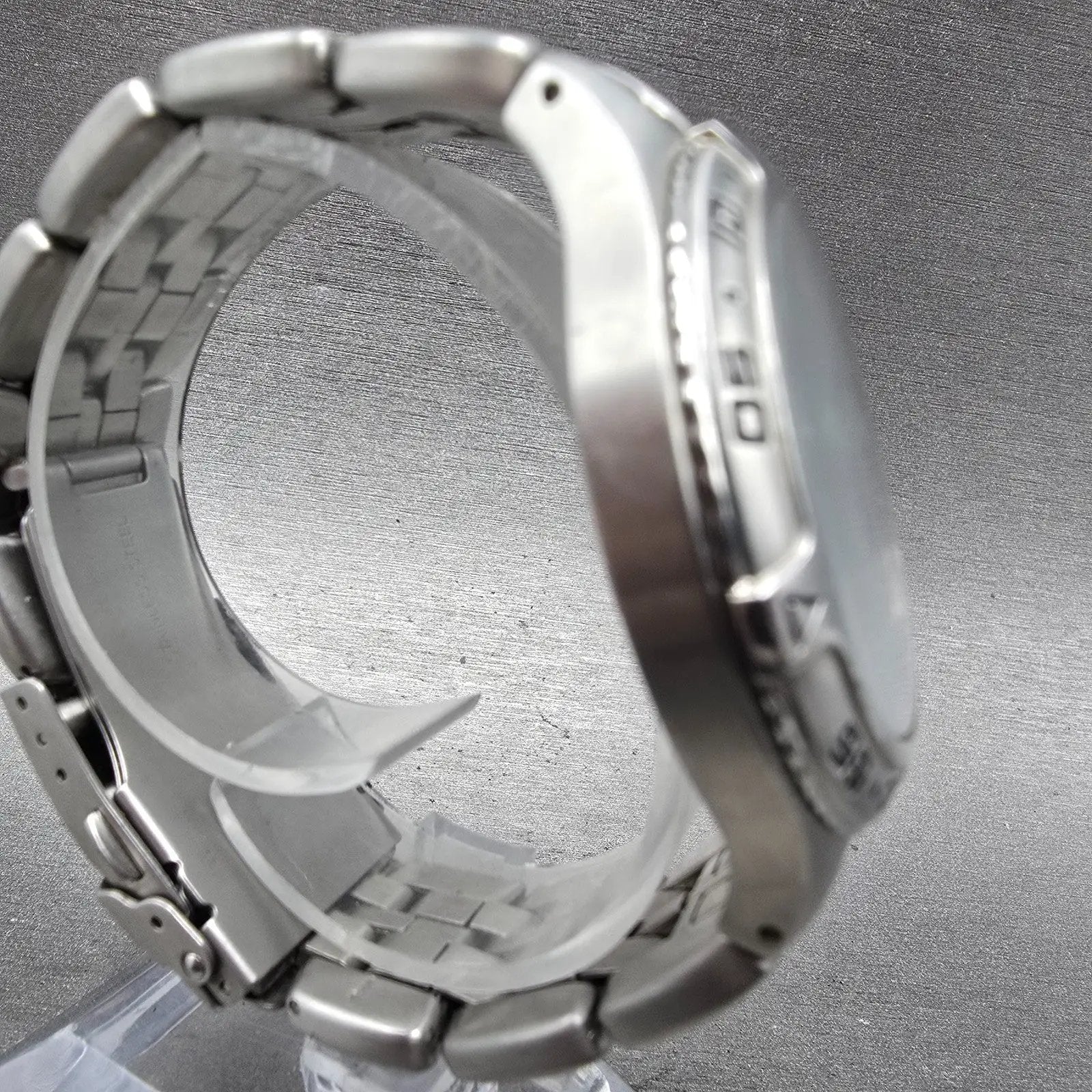 Fossil Blue Dive Watch Men 41mm Blue Dial Silver Tone Date PR-5196 New Battery3