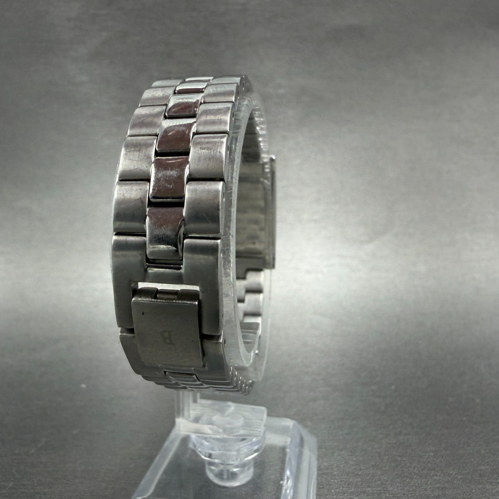 Bulova Tank Watch Women 18mm Black Dial Silver Tone Rectangle 96L37 New Battery17
