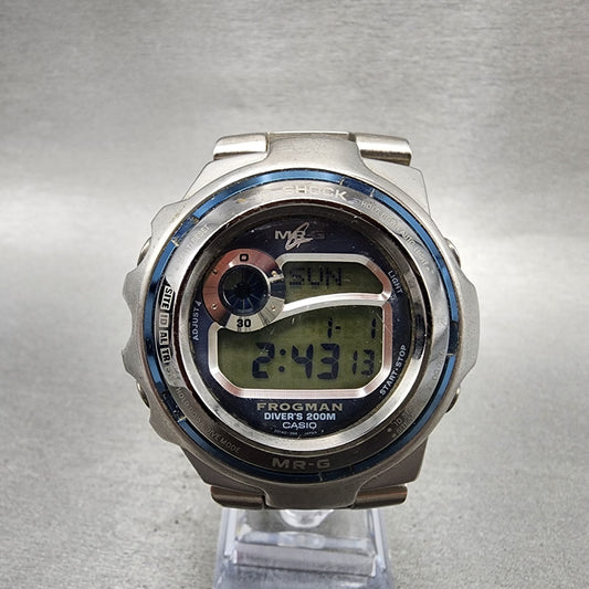 Casio GShock MRG1100 Frogman Watch Men 45mm Digital Titanium New Battery0