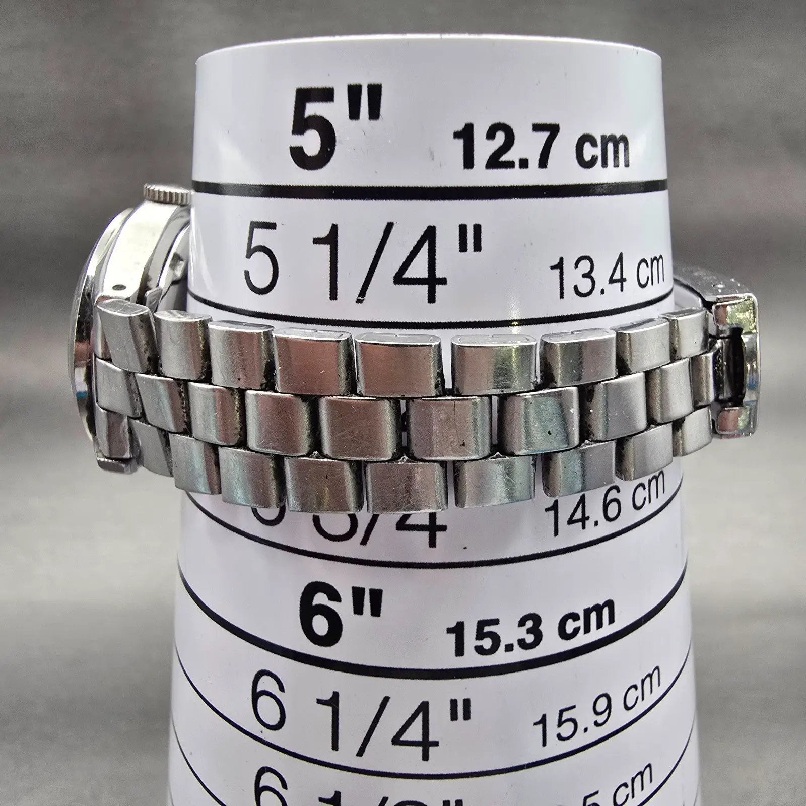 Seiko Watch Women 25mm Silver Dial Silver Tone Daydate Round 2626-0090 New Batt9