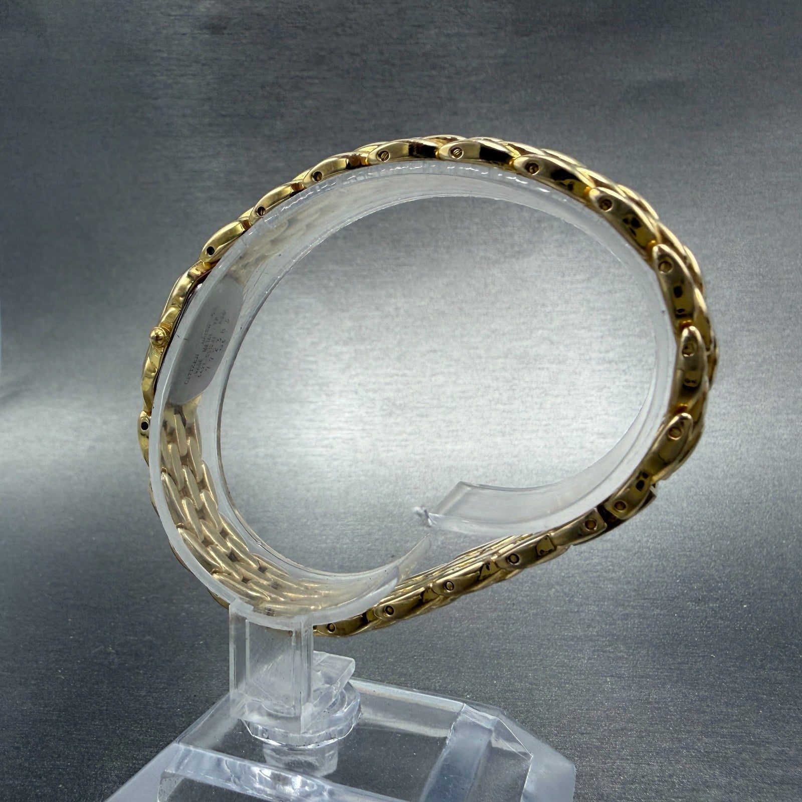 Citizen Watch Women 14mm Champagne Dial Gold Tone Oval 5421-S61241 New Battery6