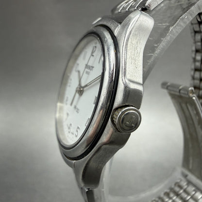 Tissot PR 50 Watch Women 28mm White Dial Silver Tone Date J136/236k New Battery2