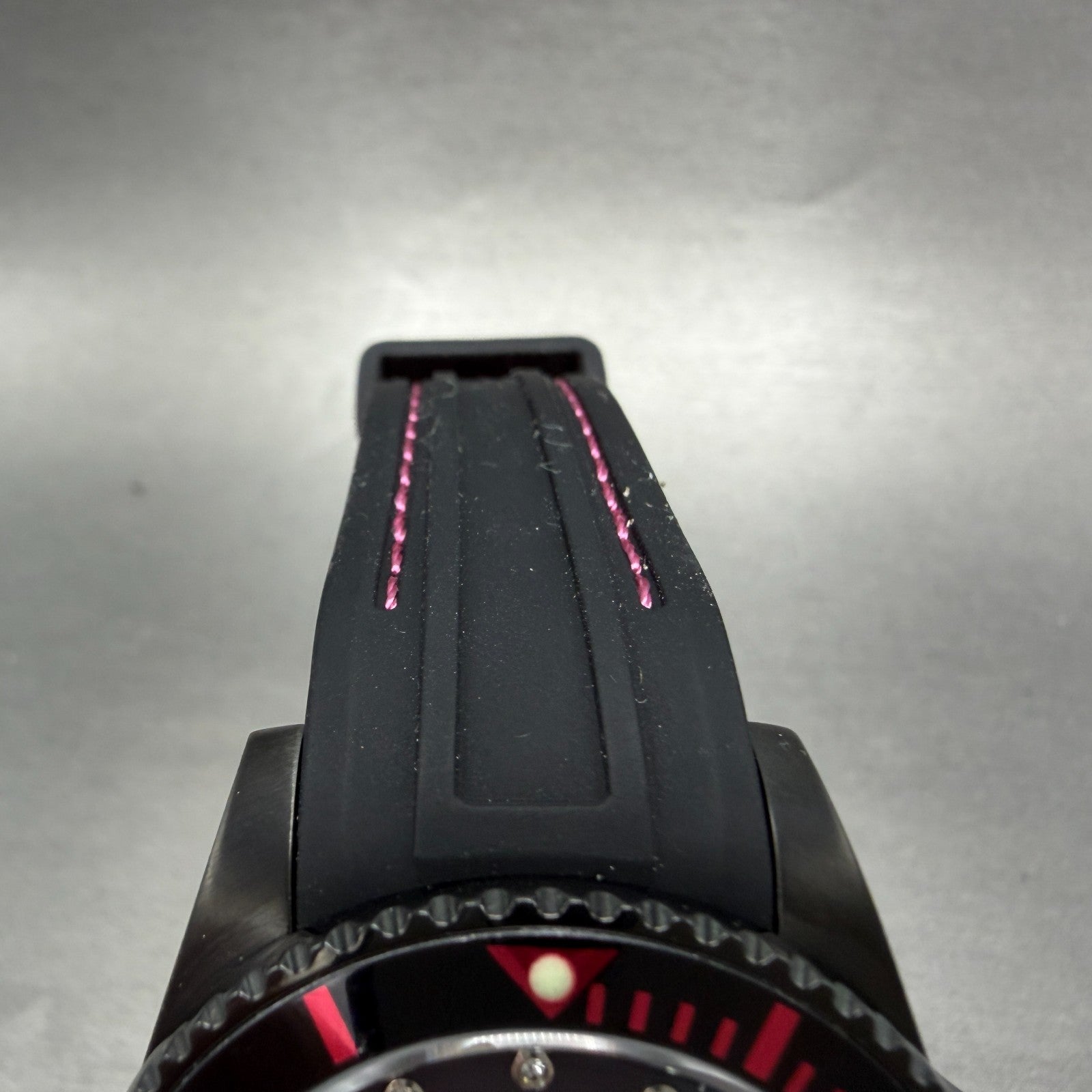 Invicta Midnight Angel Dive Watch Women 40mm MOP Dial Black Tone Date 23684 Runs4