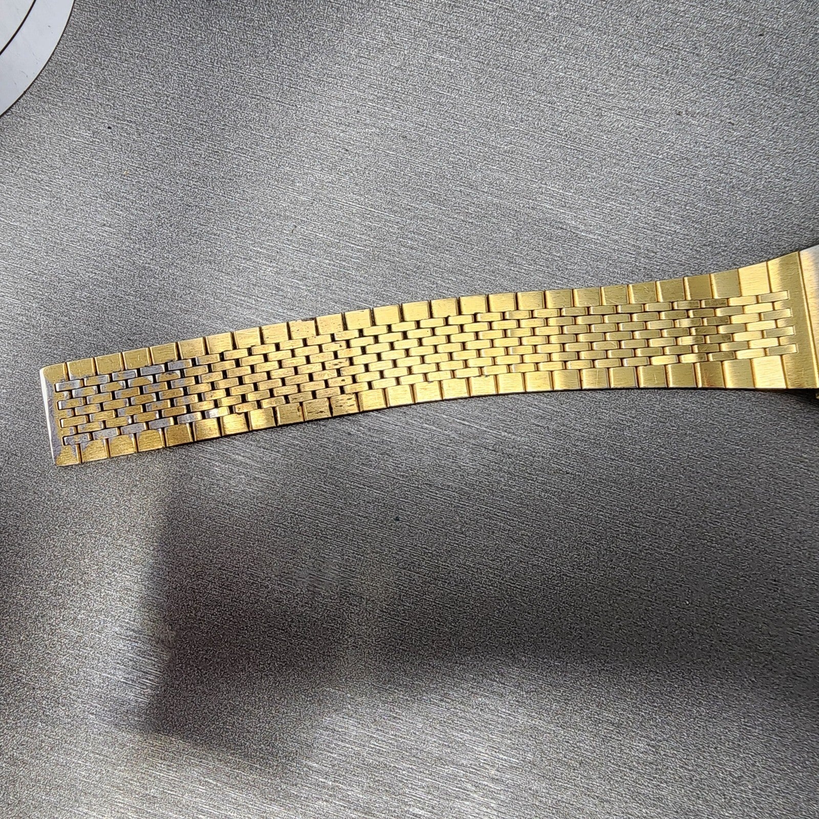 Seiko Watch Men 33mm Cream Dial Gold Tone Daydate Round 5Y238119 PARTS7