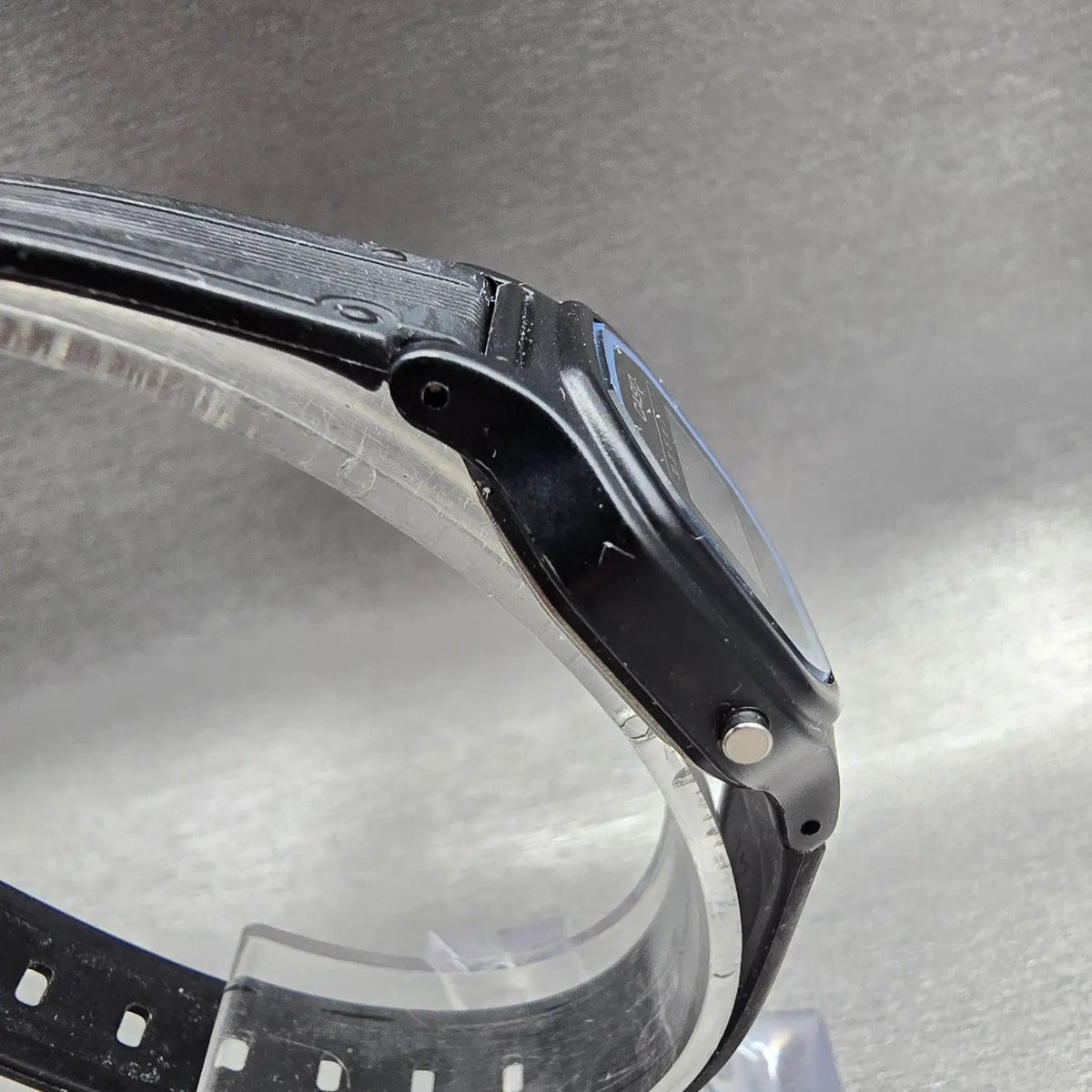 Casio LA-11W Digital Watch Women 26mm Black Dial Chronograph Alarm New BatteryT3