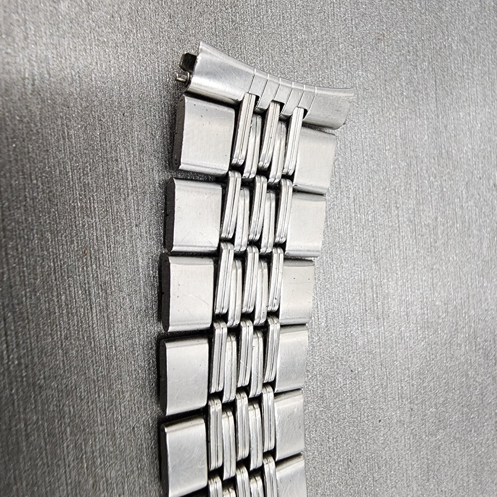 Seiko Bracelet 19mm Stainless Steel Tri Folding Clasp Vintage1