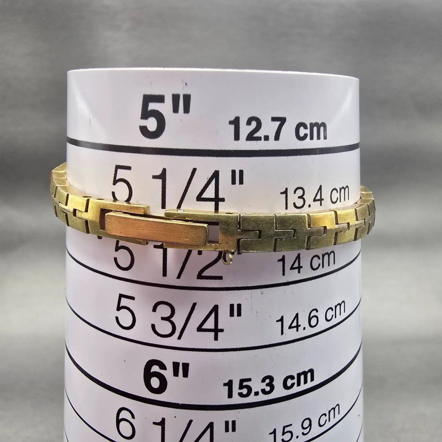 Seiko Watch Women 17mm Gold Dial Gold Tone Hexagon 1400-5319 New Battery Vintage9
