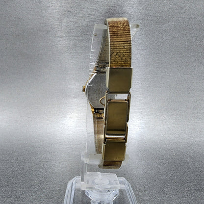 Citizen CQ Watch Women 18mm Champagne Dial Gold Tone 2030202791 New Battery7