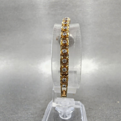 Armitron Deauville Watch Women 14mm Champagne Dial Gold Tone Oval New battery8