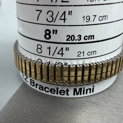 Orient Watch Women 19mm Gold Dial Gold Tone Oval A054960-20 New Battery10
