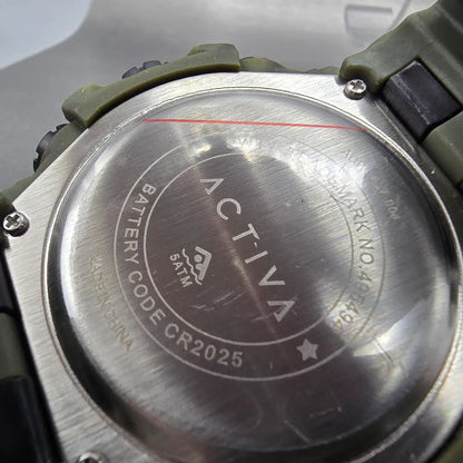 Activa x Invicta BlackOps Watch Men 56mm Camouflage Alarm Chronograph Ana Digi8