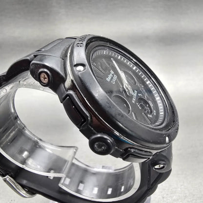 Casio Baby-G BGA-151 Watch Women 43mm Black Dial Alarm Backlight New Battery3