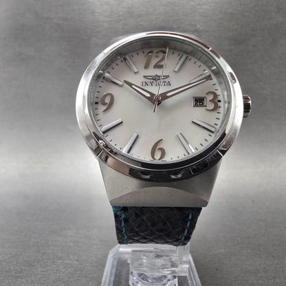 Invicta Angel Watch Women 36mm MOP Dial Silver Tone Date 17303 New Battery5
