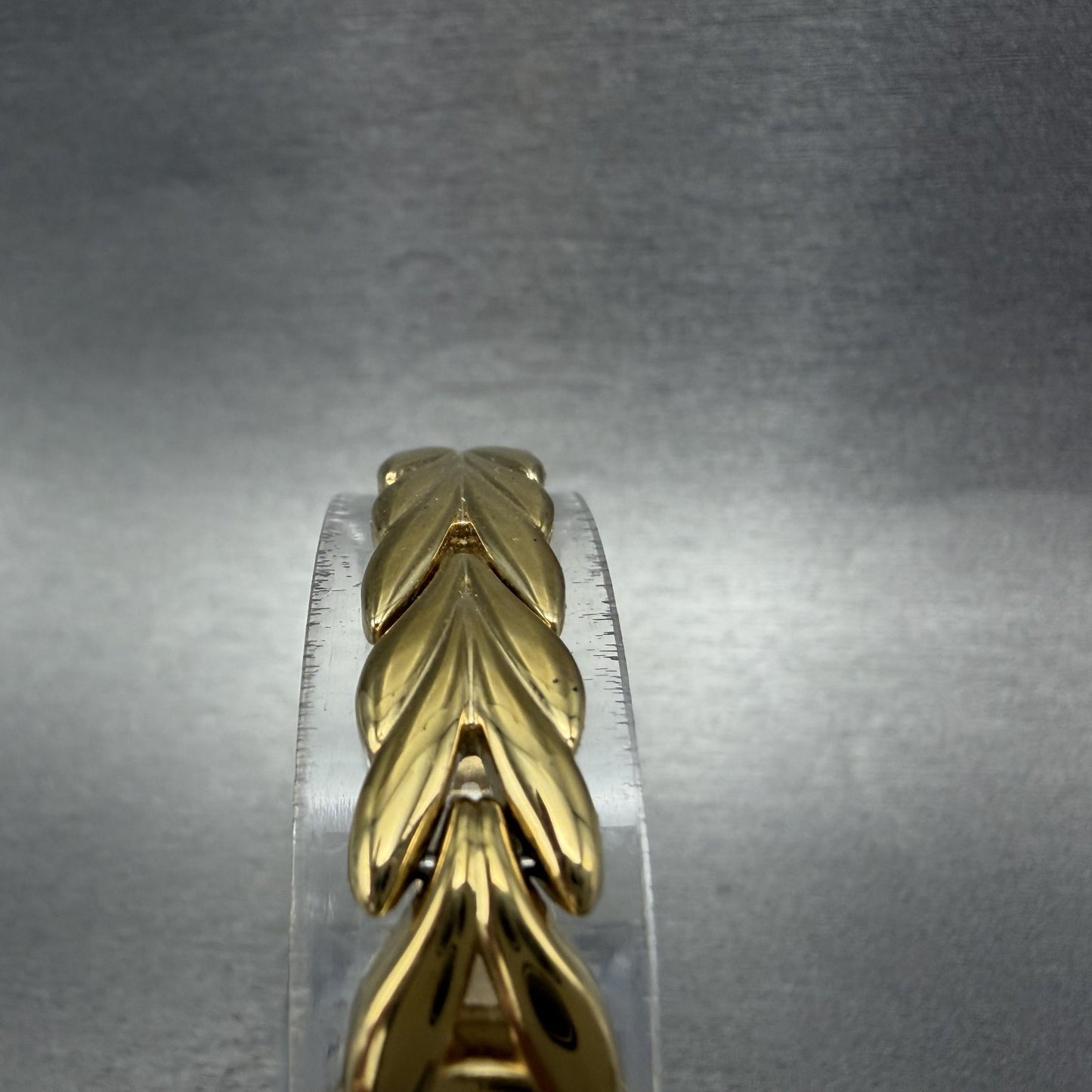 Citizen Elegance Watch Women 15mm White Dial Gold Tone Oval 5421-F44701 New Batt4