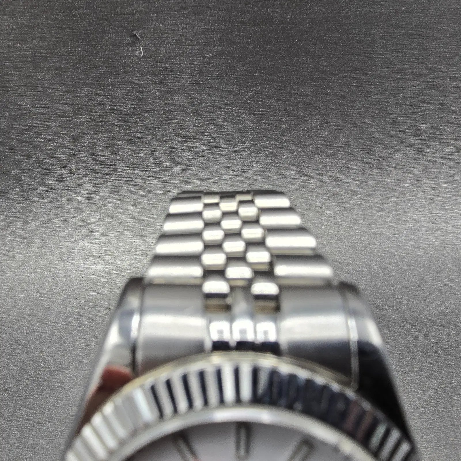 Steeldive Automatic Watch Men 39mm White Dial Stainless Steel Date Round Works4