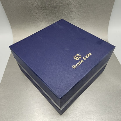 Grand Seiko SBGA001 Watch Men 40mm Champagne Dial Date Steel Date Full Set13