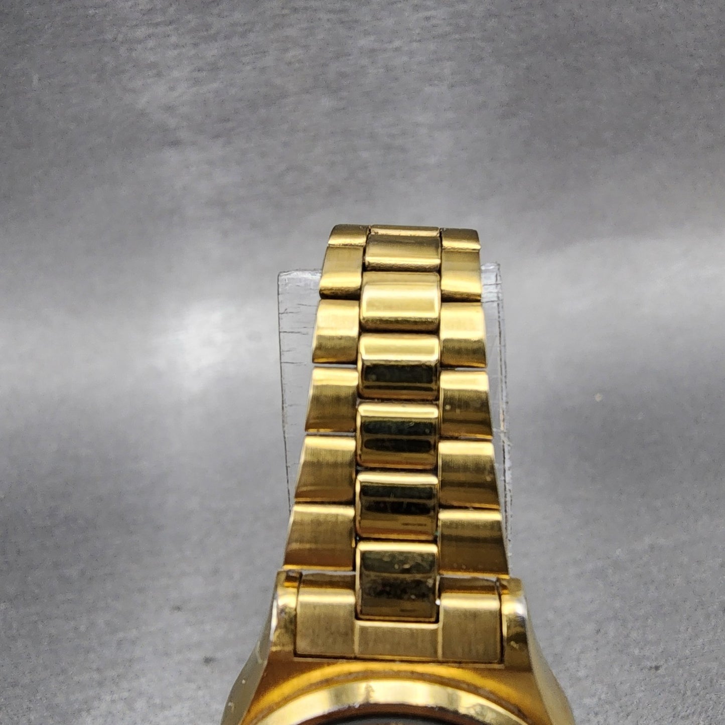 Seiko Automatic Watch Women 24mm Champagne Dial Gold Tone Daydate 42070041 PART8