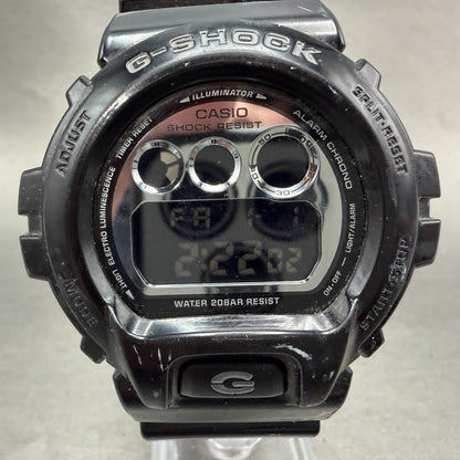 Casio G-Shock DW-6900NB Watch Men 50mm Digital LCD Black Tone Alarm Chrono Works0