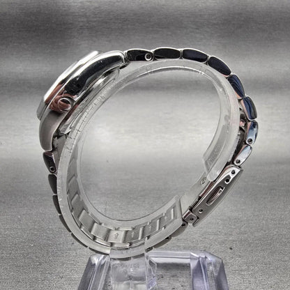 Citizen Eco-Drive Watch Women 26mm Black Dial Silver Daydate E001-S053463 Works6