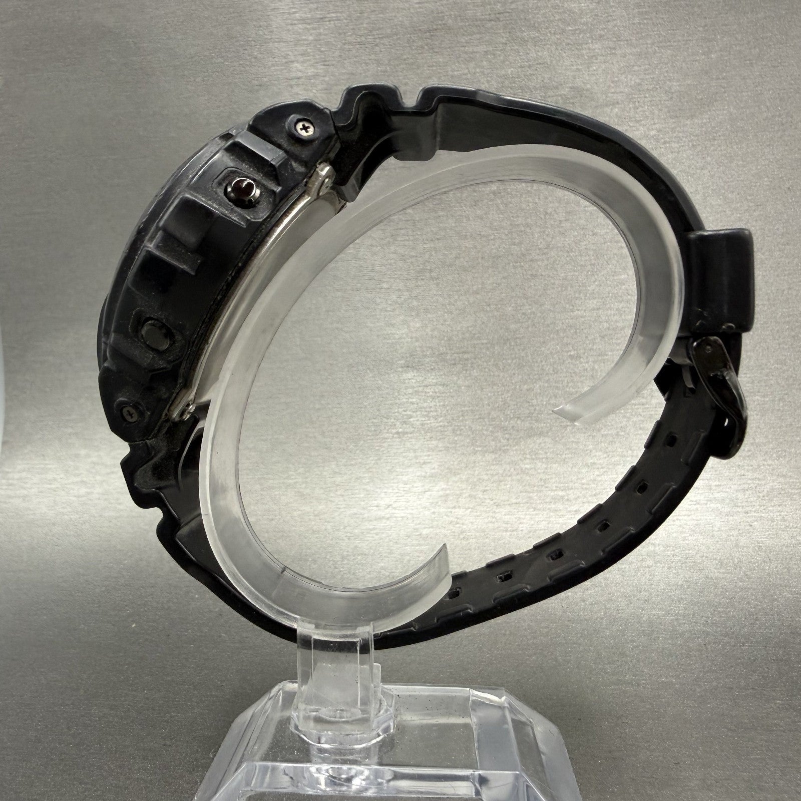 Casio GShock DW6900MS Watch Men 50mm Digital LCD Black Tone Alarm Chrono Works6