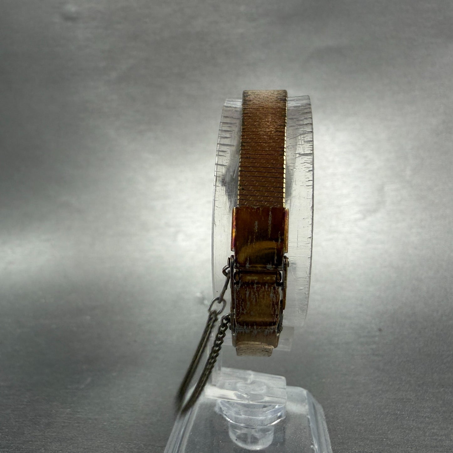 Citizen CQ Watch Women 17mm Champagne Dial Gold Tone Octagon 4-103041 NewBattery7