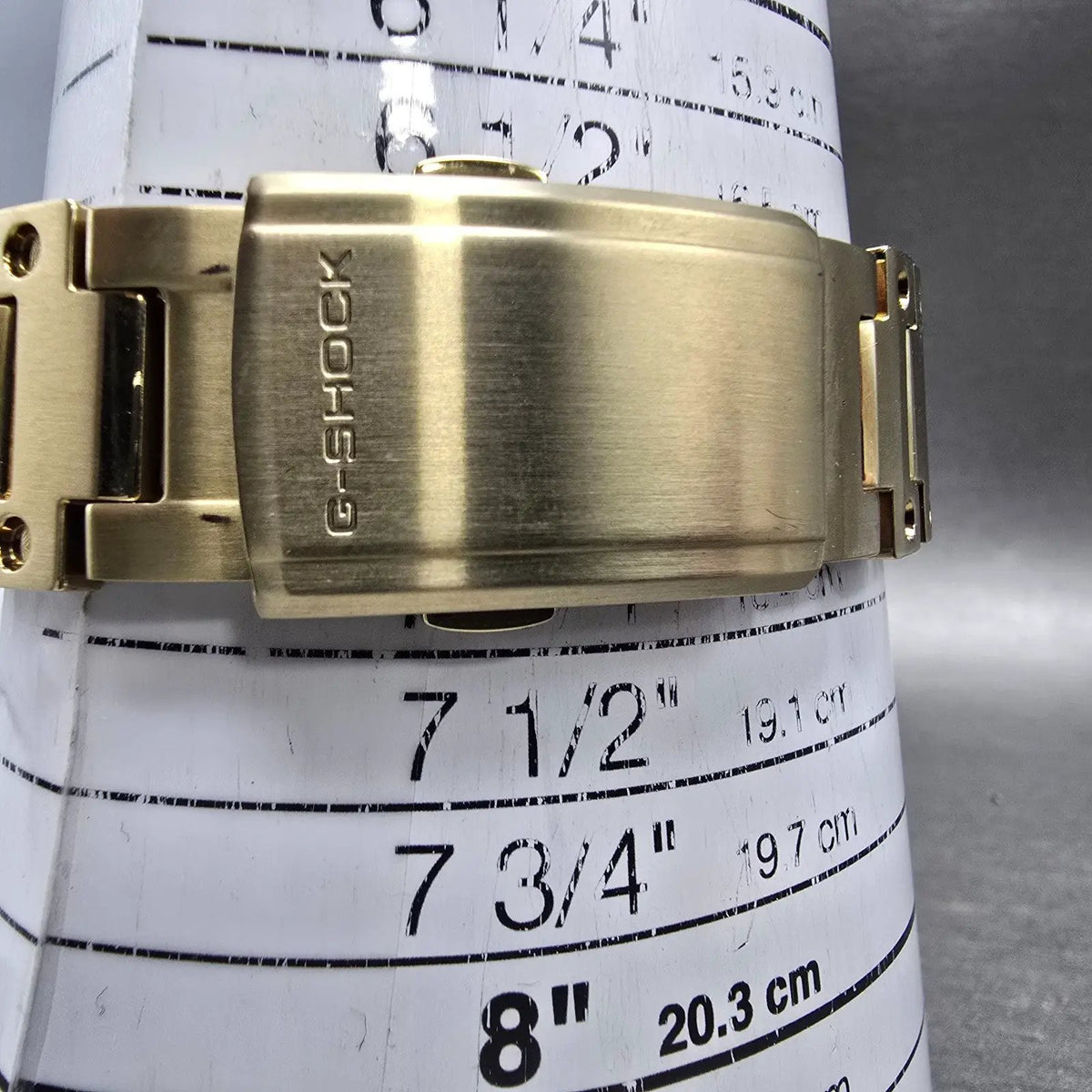 Casio G-Shock GMW-BZ5000 Watch Men 44mm Gold Atomic Solar Alarm Octagon Works11