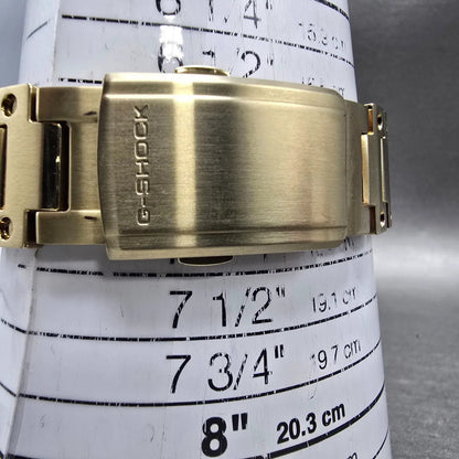 Casio G-Shock GMW-BZ5000 Watch Men 44mm Gold Atomic Solar Alarm Octagon Works11