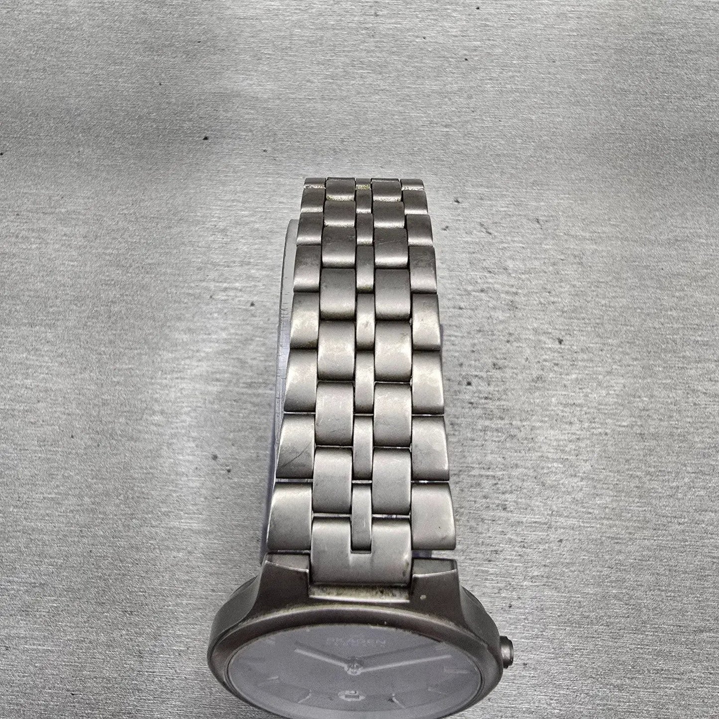 Skagen Watch Men 34mm Blue Dial Titanium Date Round 105LTXN New Battery4