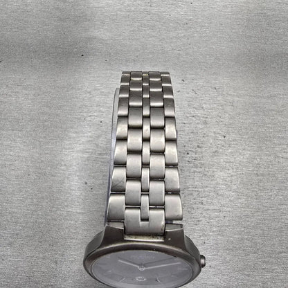 Skagen Watch Men 34mm Blue Dial Titanium Date Round 105LTXN New Battery4