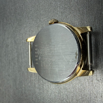 Seiko Avenue Moon Phase Watch Women 24mm White Dial Gold Tone 4K34-0010 PARTS11