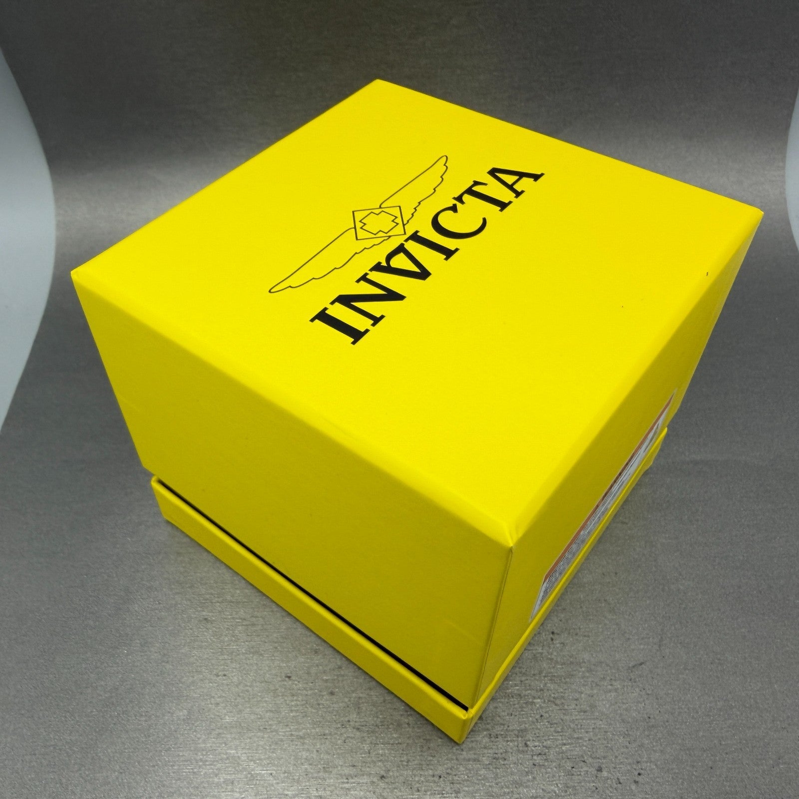 Invicta Aviator GMT Watch Men 50mm Black Dial Black Orange Daydate Round 370317