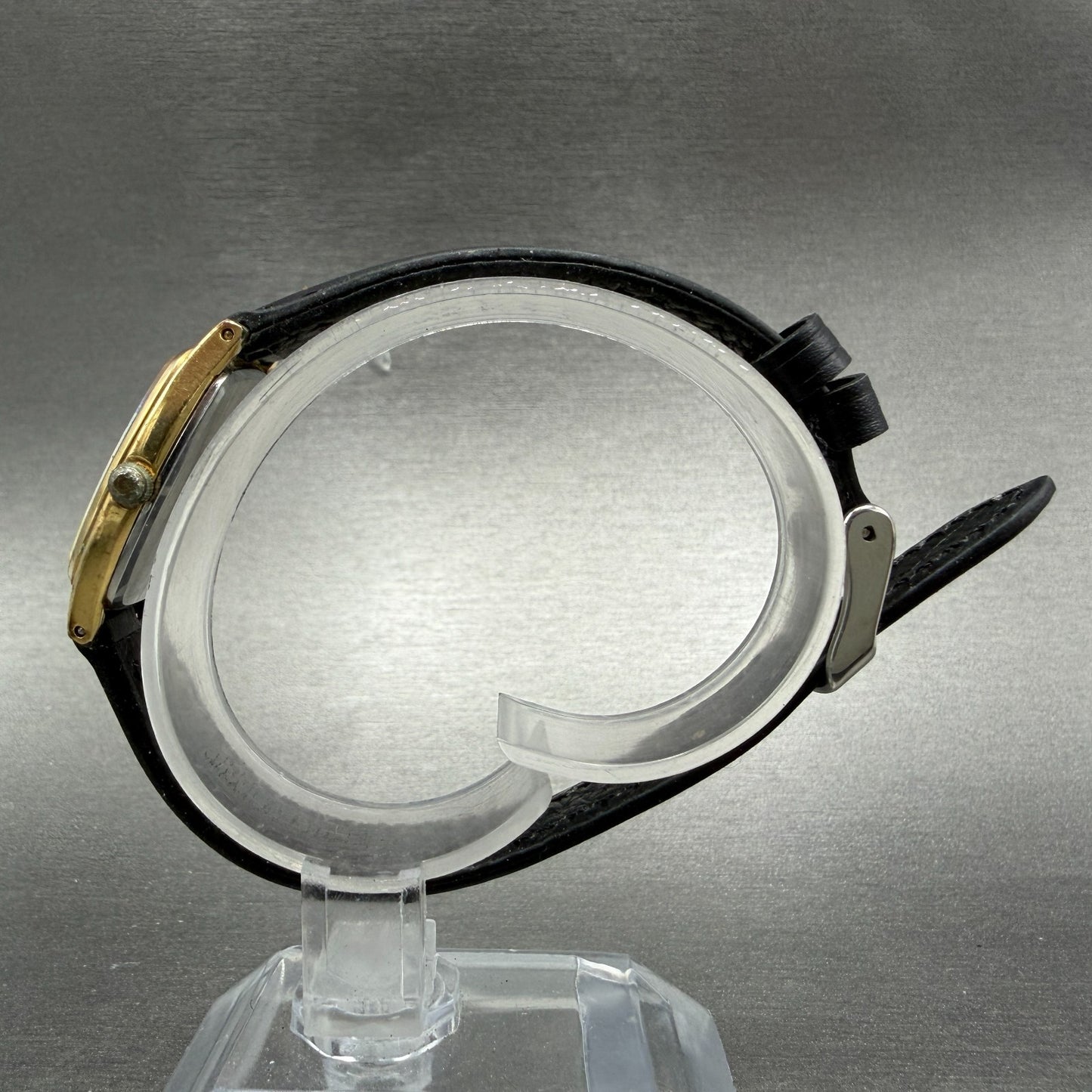 Citizen CQ Tank Watch Women 22mm Champagne Dial Gold Tone Rectangle New Battery6