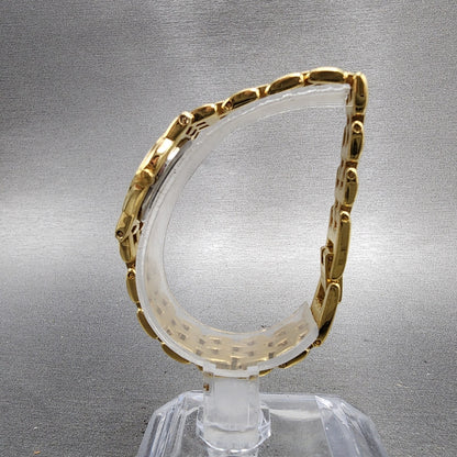Citizen CQ Watch Women 22mm Champagne Dial Gold Tone Round 5420S26009 New Batt6