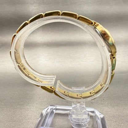 Citizen Watch Women 17mm Champagne Dial Gold Tone Oval 5920-S64291 New Battery8