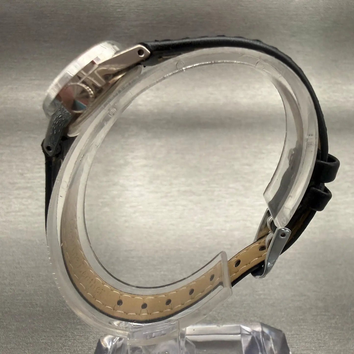 Seiko Queen Watch Women 19mm Silver Dial Silver Tone Round 1020-0010 VTG Works6