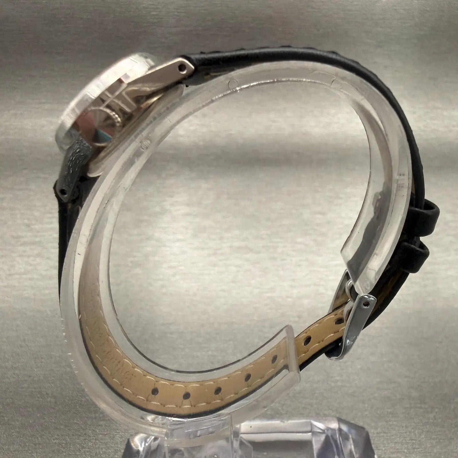 Seiko Queen Watch Women 19mm Silver Dial Silver Tone Round 1020-0010 VTG Works6