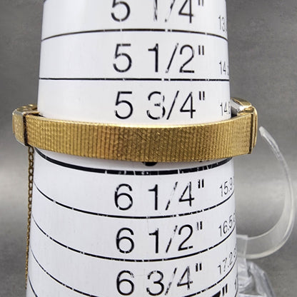 Seiko watch Women 13mm Champagne Dial Gold Tone Rectangle 2e205019 New Battery11