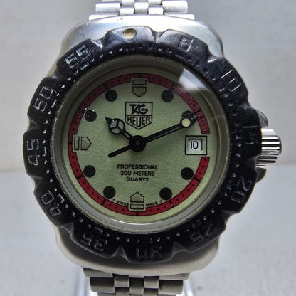 Tag Heuer Formula 1 Dive Watch Women 28mm Luminous Dial Steel Date New Battery1