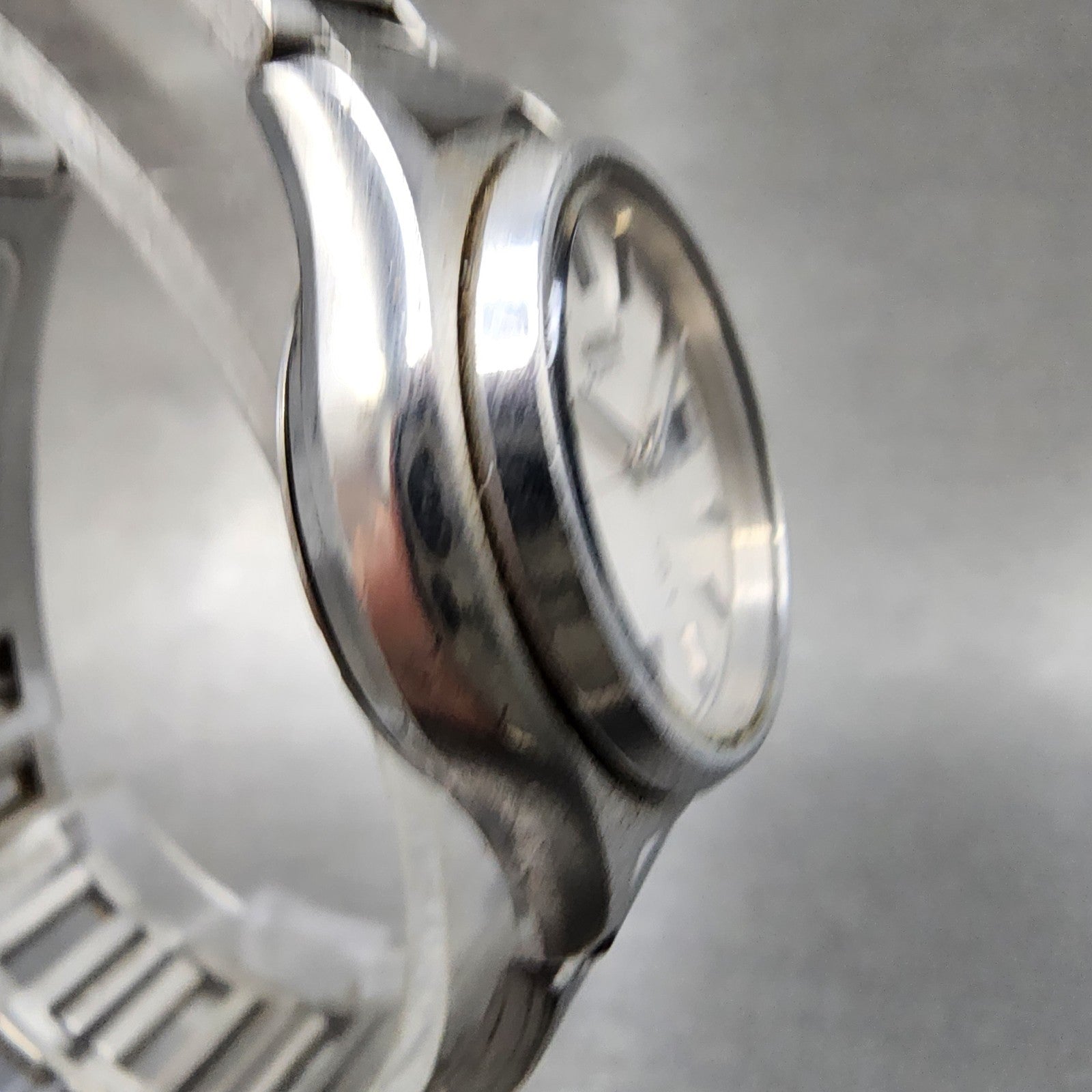 Seiko Watch Women 27mm White Dial Silver Tone Daydate Round 43030030 New Batt3