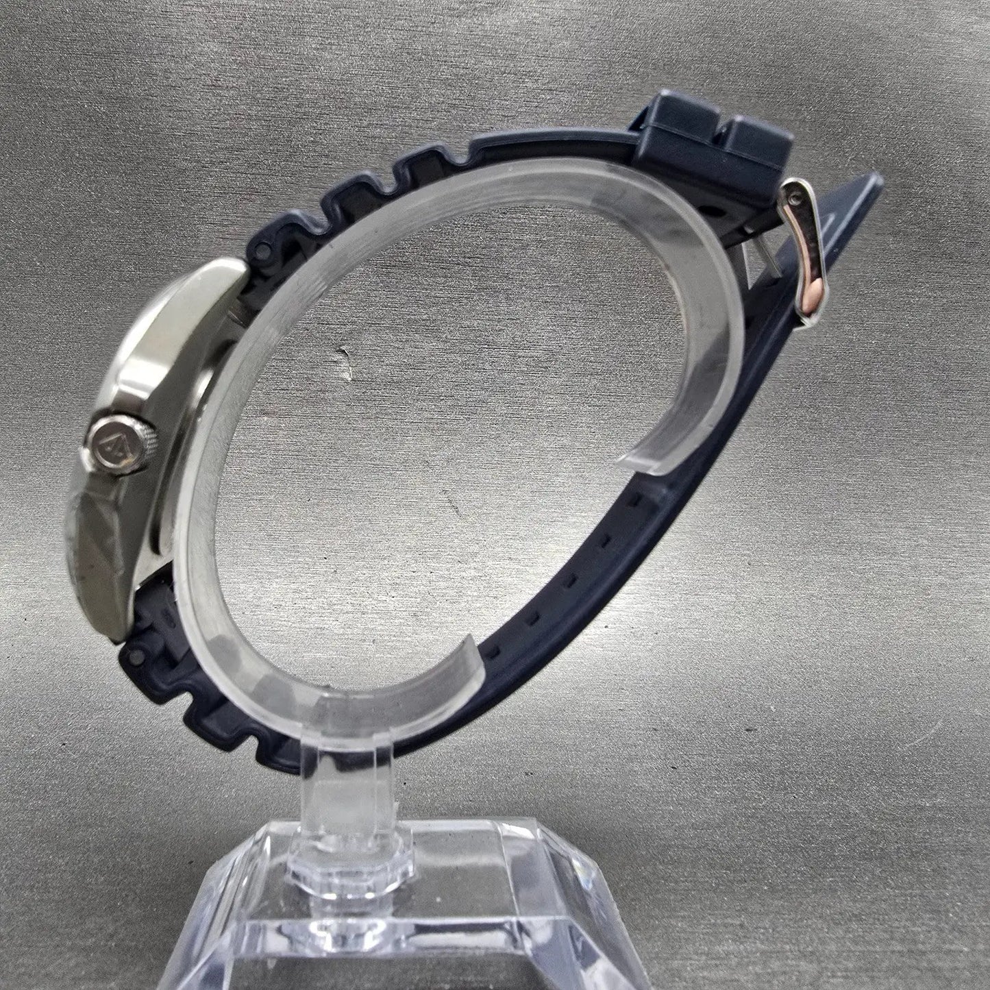 Citizen Eco-Drive GMT Watch Men 40mm Red Dial Silver Tone date B876-H25543 PARTS9