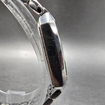 Citizen Eco-Drive Tank Watch Women 15mm MOP Dial Two Tone EG2694-59D Runs JP3
