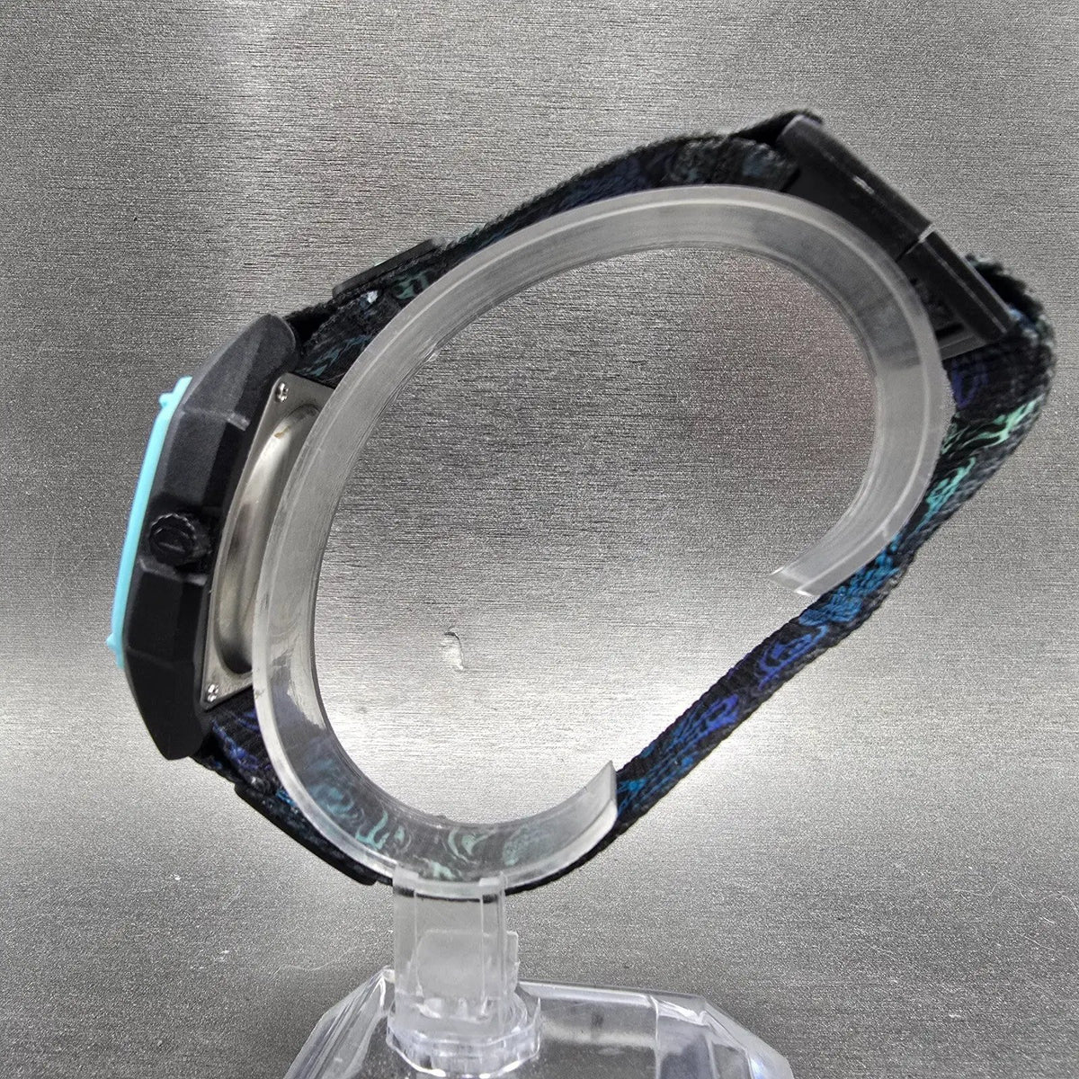Freestyle Shark Watch Men 38mm Blue Dial Black Shark week Tribal Octagon NewBatt6