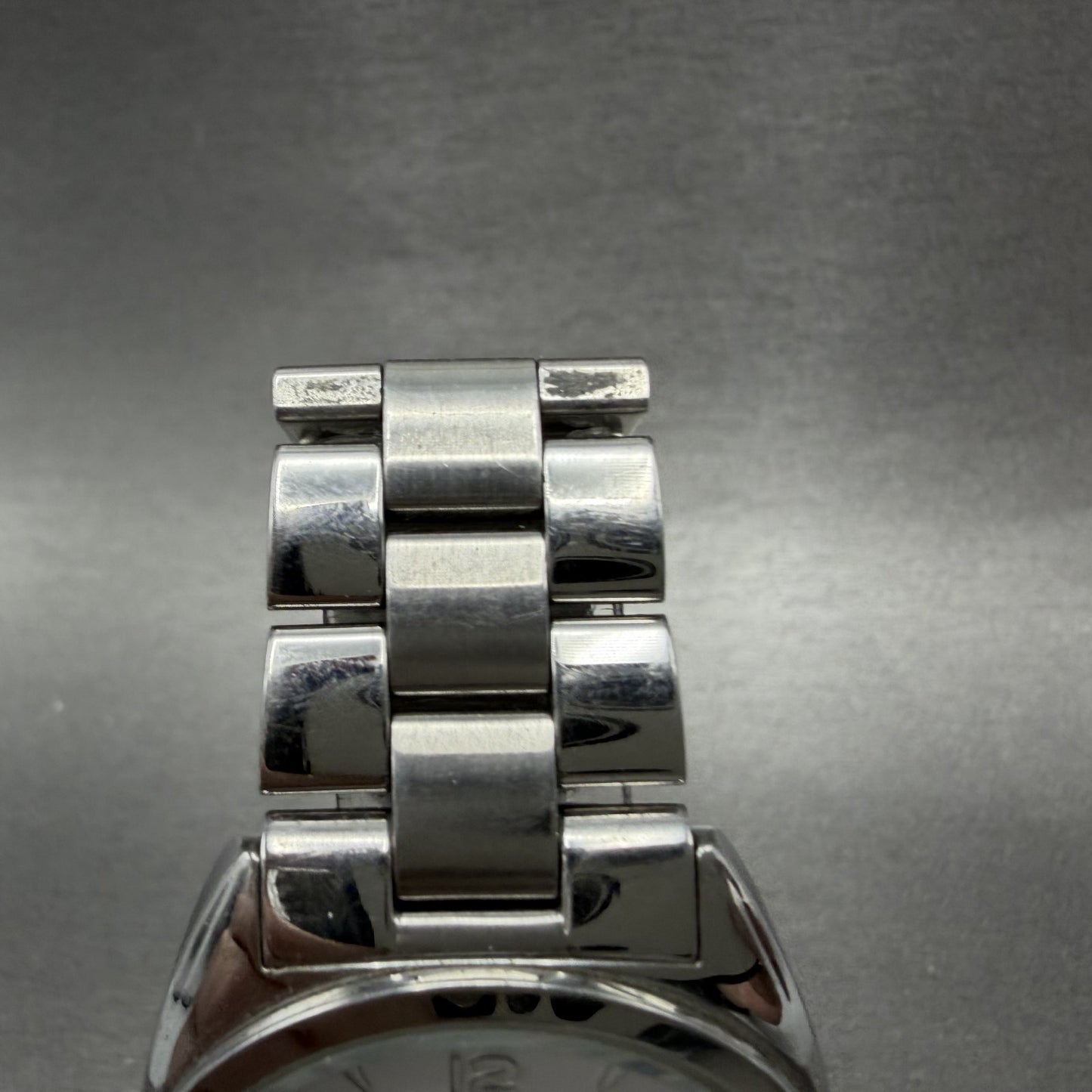 Michael Kors Callie Watch Women 36mm White Dial Steel Round Small MK3342 New Bat4