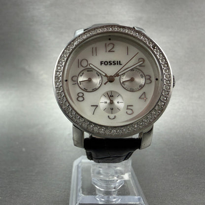 Fossil Imogene Watch Women 38mm MOP Dial Steel Daydate ES-2969 New Battery5