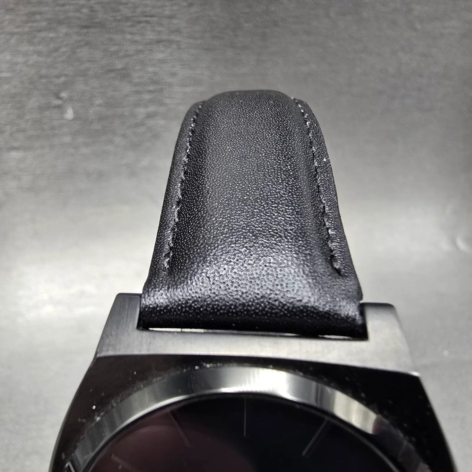 Nixon Time Teller Watch Men 37mm Black Dial Black Tone Round Bracelet New Batt V4