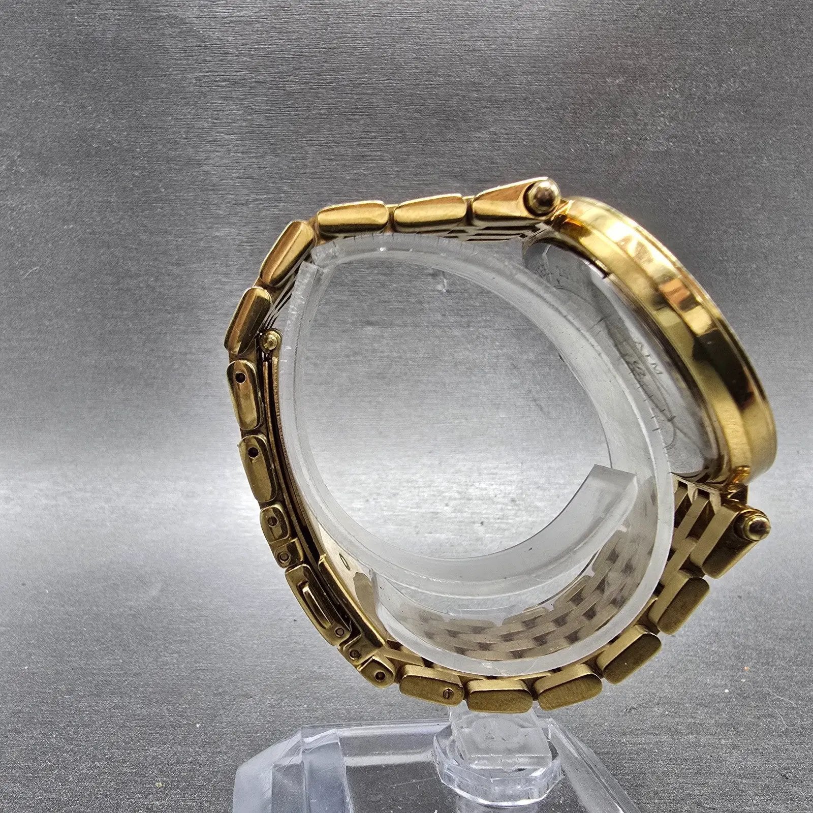 Michael Kors Darci Watch Women 39mm Champagne Dial Gold Tone MK-3191 New Batt MQ8